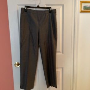 Adrienne Vittadini gray wool slacks